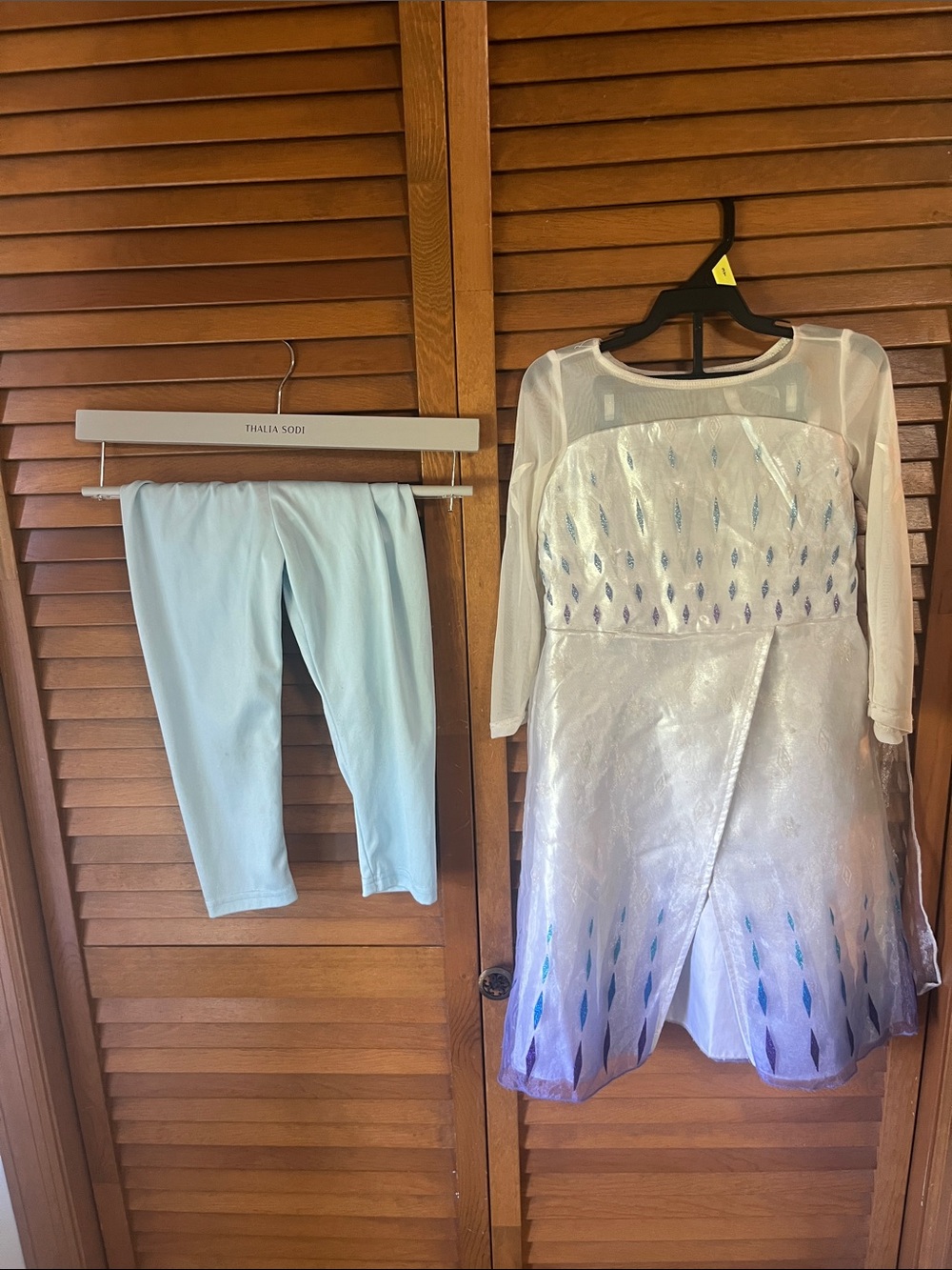 Disney Girls Princess Dress and leggings size 3